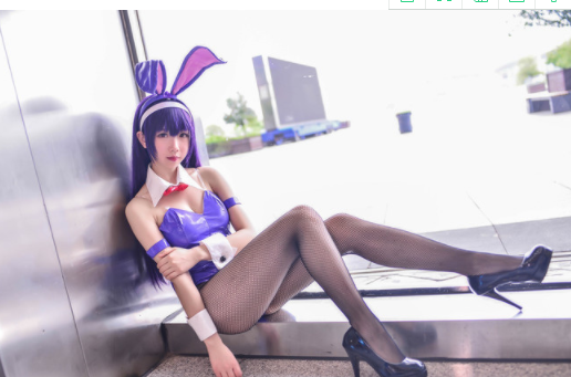性感二次元少女“雪琪SAMA”的最新cosplay图片
